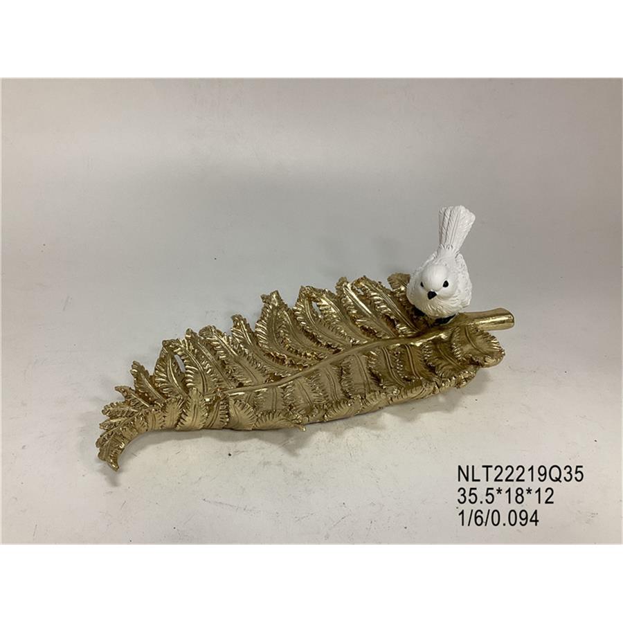 Bebedero de pájaros dorado - Galerías el Triunfo - 044071821661