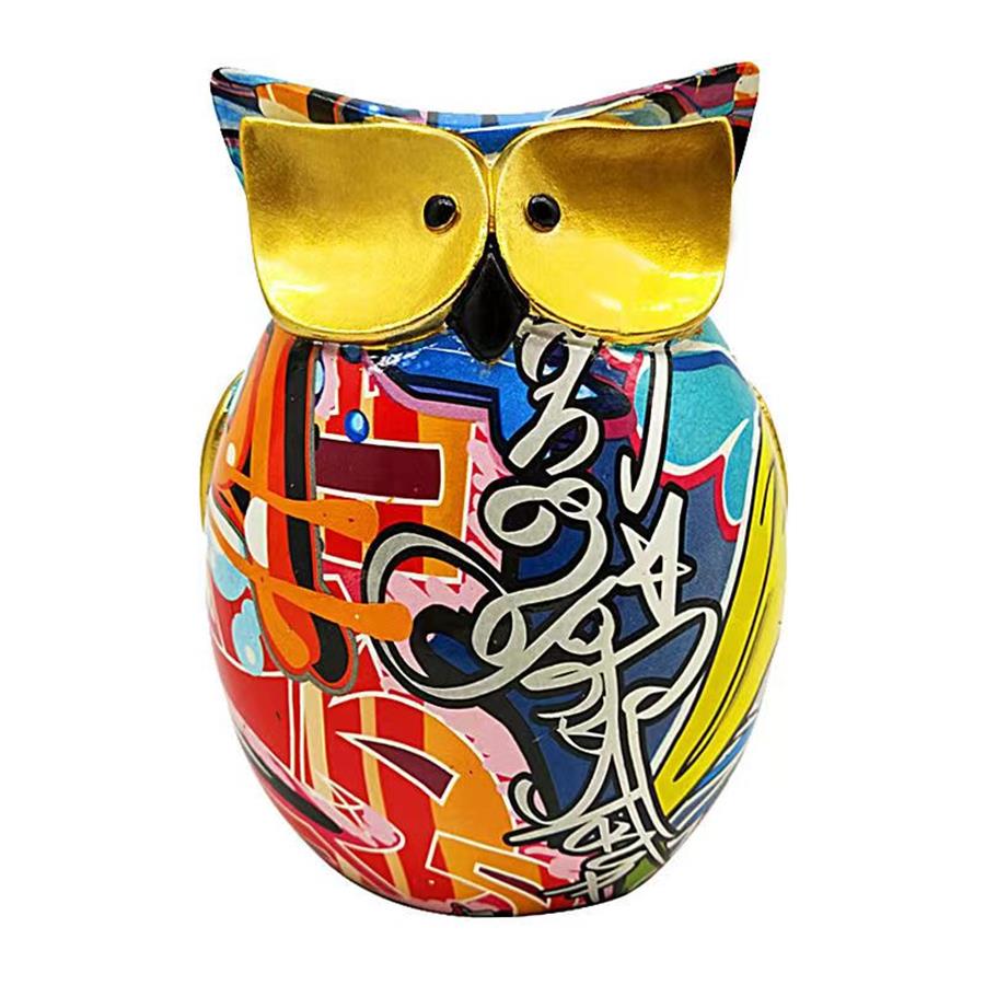 Búho pop art - Galerías el Triunfo - 044071821711