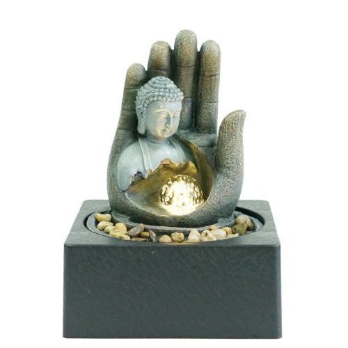 Fuente mano con buda