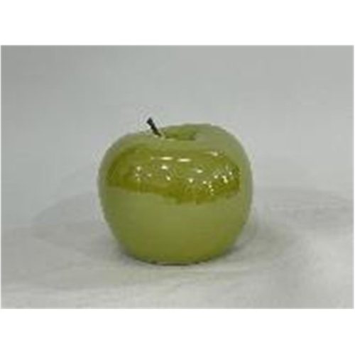 Manzana verde de porcelana