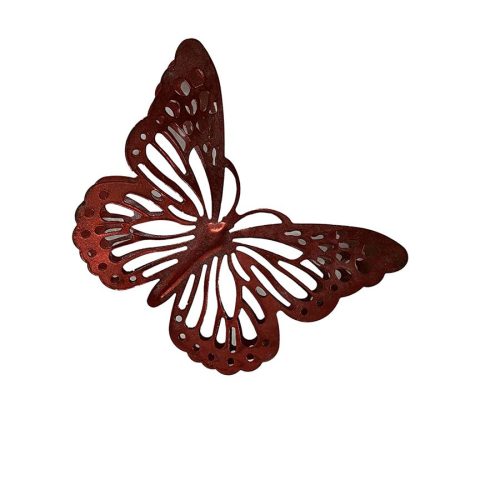 Mariposa de metal