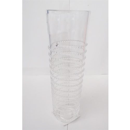 Vaso de acrilico transparente