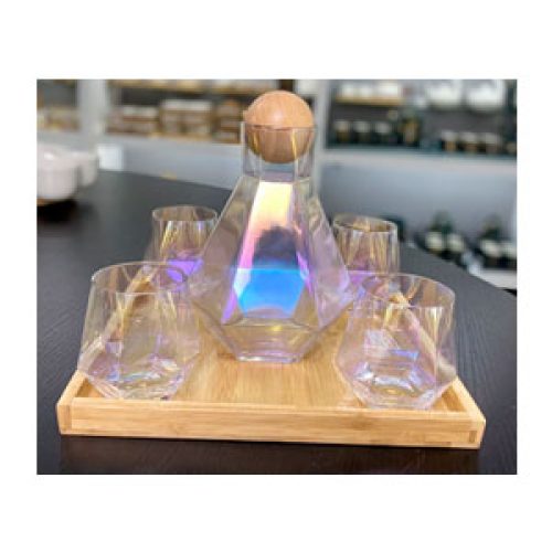 Juego de botella hexagonal