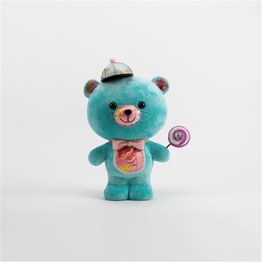 Oso azul con dulce - Galerías el Triunfo - 100307378415