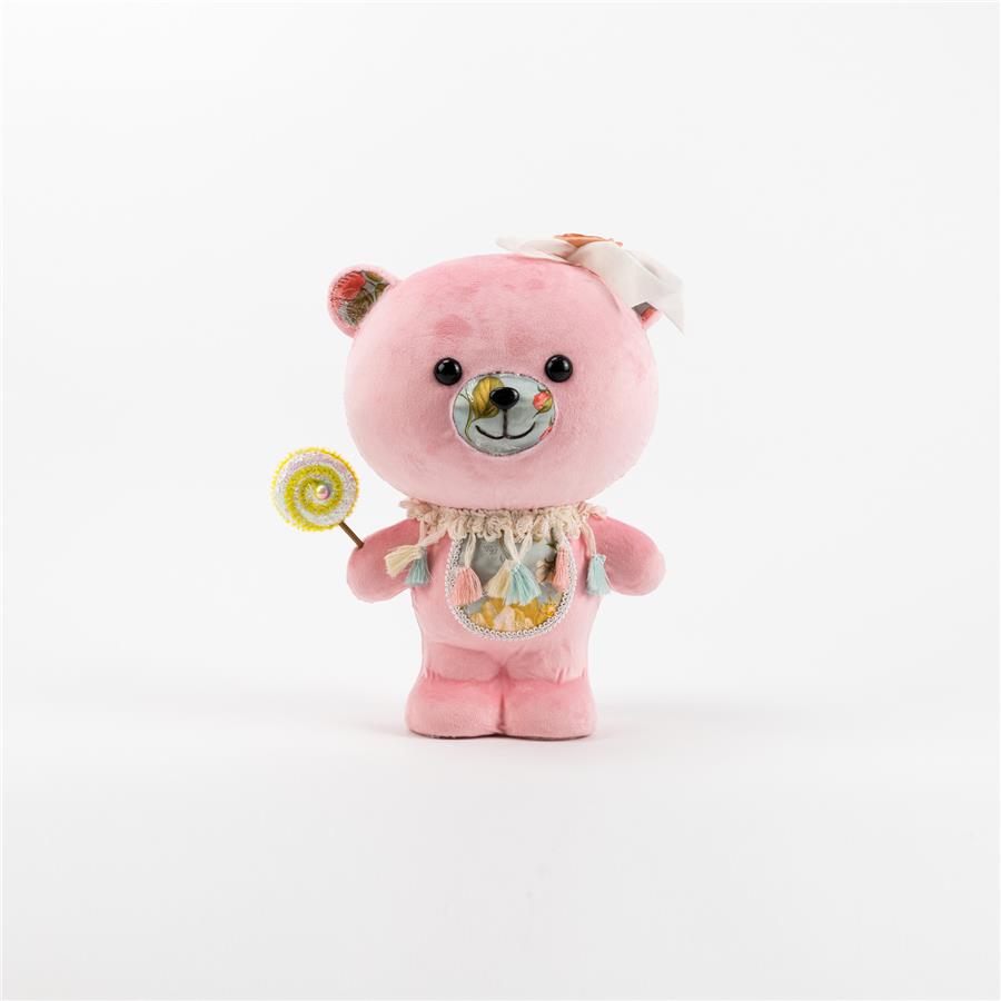 Oso rosa con dulce - Galerías el Triunfo - 100307378416