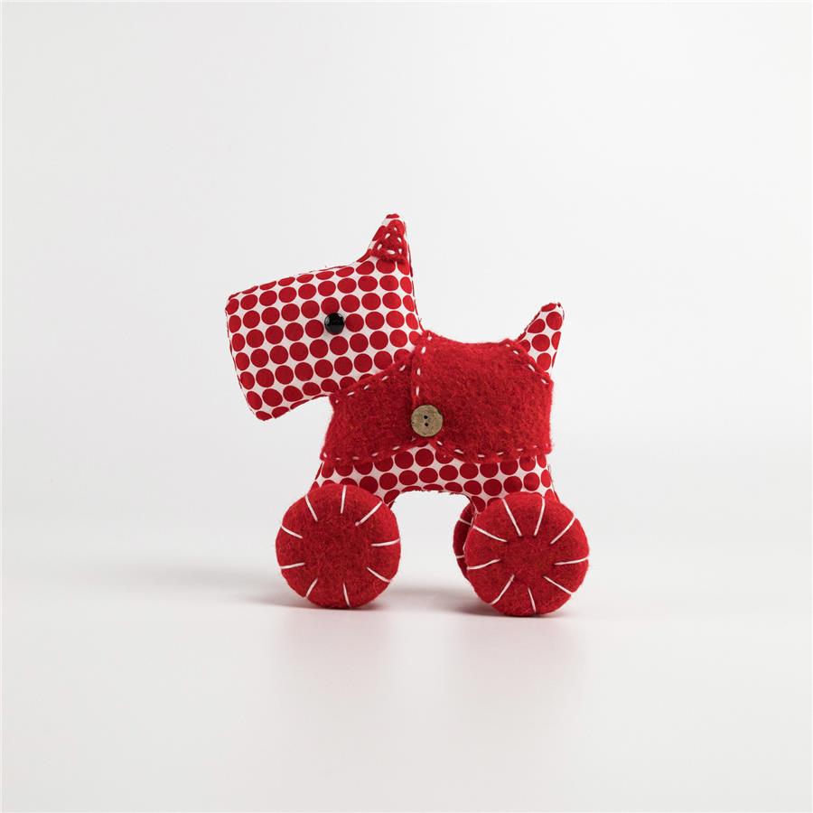 Perro forrado de tela - Galerías el Triunfo - 100307378451