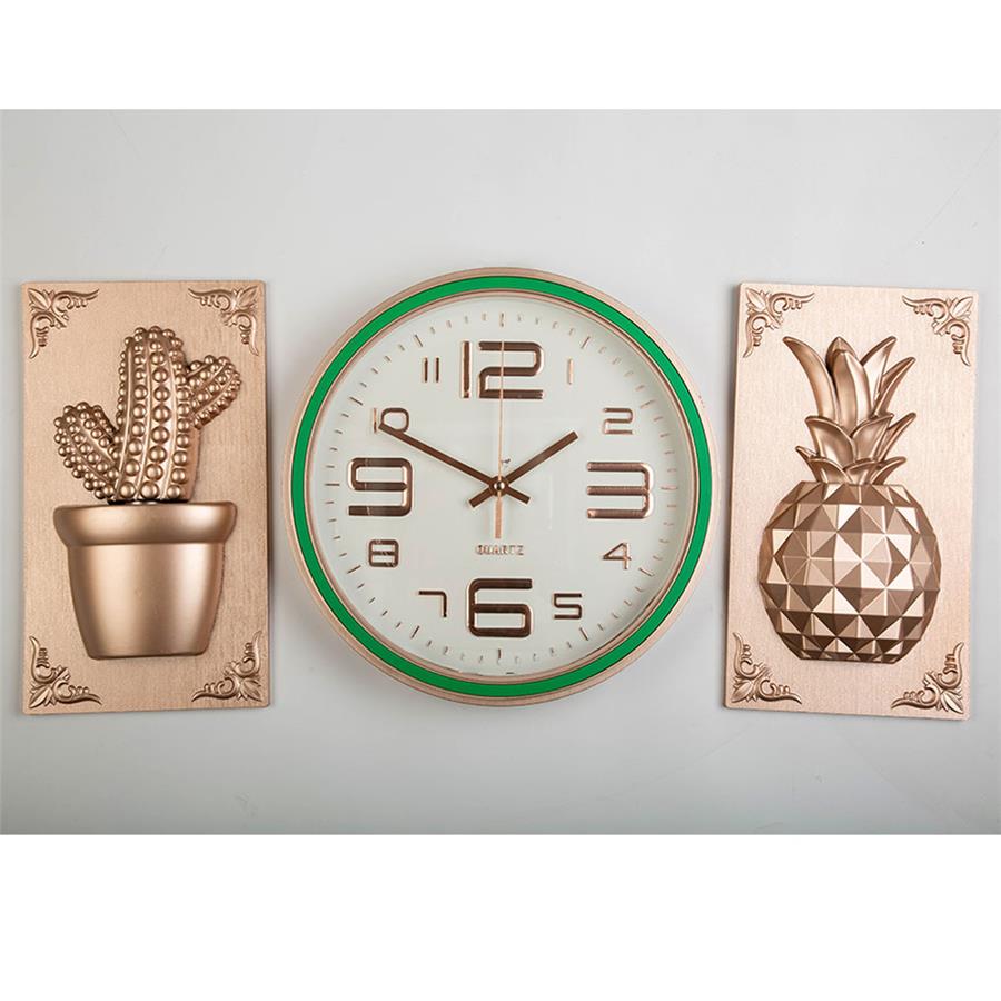 Juego de 3 reloj - Galerías el Triunfo - 103072596040