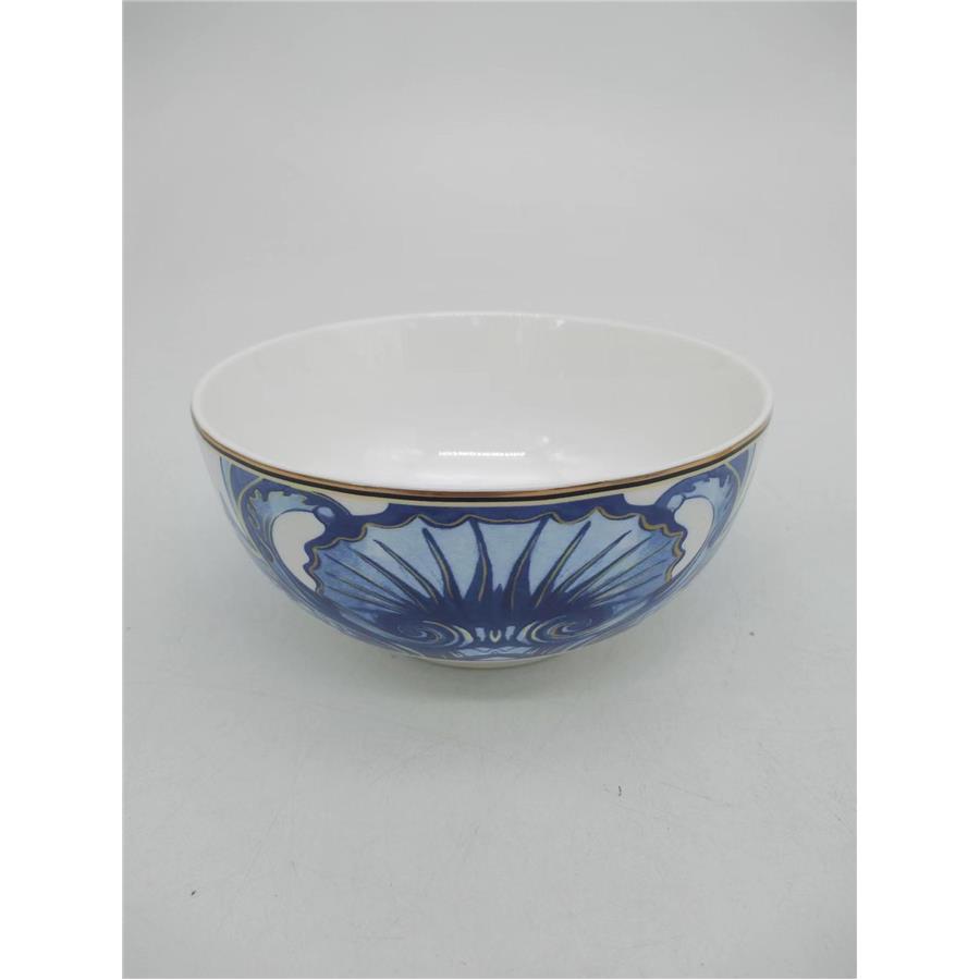 Bowl de cerámica azul - Galerías el Triunfo - 156072791159