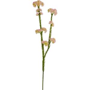 Vara de flor de arroz de plastico con ramas rosa de 57×16.5×6.4cm
