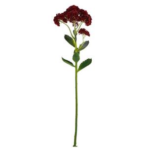 Vara de flor de plastico sedum rojo de 56.5×15.2×11.5cm