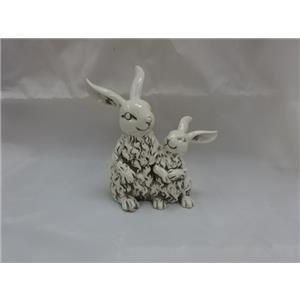 Conejos de porcelana de 18x11x18cm
