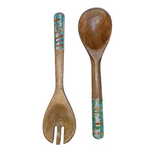 Juego de cucharones estampado