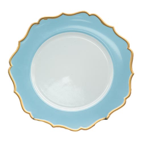 Plato de presentaciòn blanco