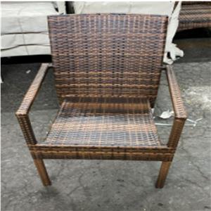 Silla tejida de fibras