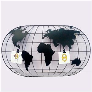 Mapa de metal