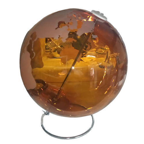 Decoración de globo ámbar