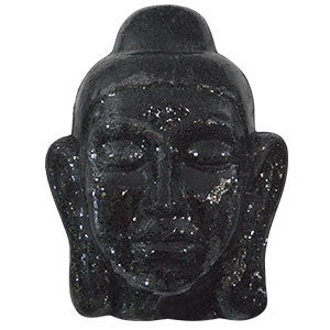 Cabeza de Buda tapizada