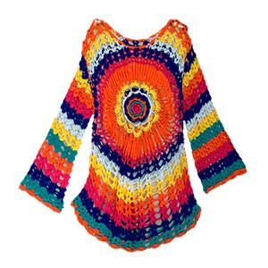 Blusa tejido de colores