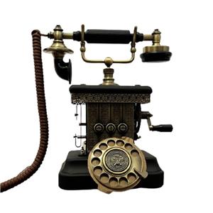 Teléfono vintage de metal