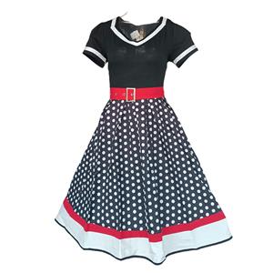 Juego de vestido negro