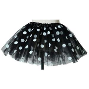 Tutu negro con puntos