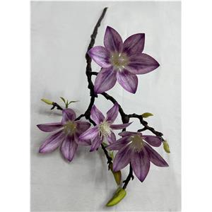 Vara de flor de estrella lila de 0.1x64x0.1cm