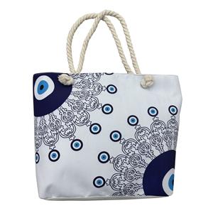 Bolsa de playa diseño ojo turco