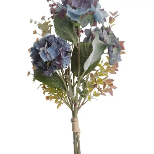 Ramo de flores artificial negro de 54cm