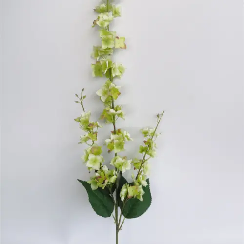 Vara de flores artificial verde de 98cm