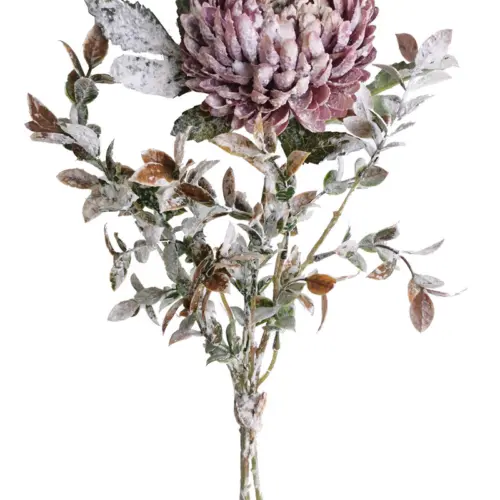Ramo de flores artificial purpura de 50cm