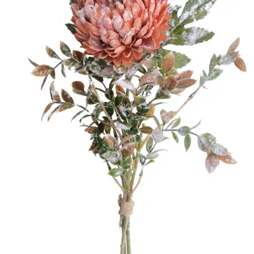 Ramo de flores artificial naranja de 50cm