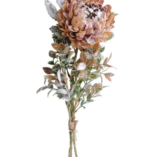 Ramo de flores artificial amarillo de 50cm