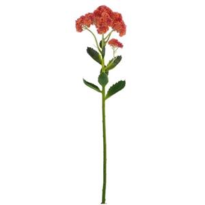 Vara de flor de plastico sedum naranja de 56.5×15.2×11.5cm