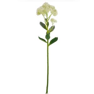 Vara de flor de plastico sedum blanco de 56.5×15.2×11.5cm