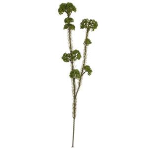 Vara de plastico verde de flor de arroz de 57×16.5×6.4cm