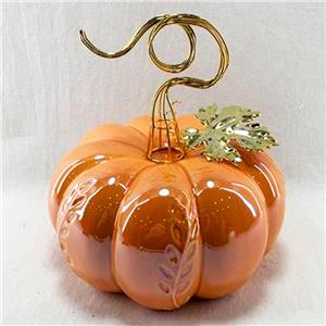 Calabaza de porcelana naranja