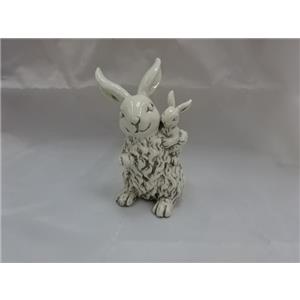 Conejos de porcelana de 13x11x18cm