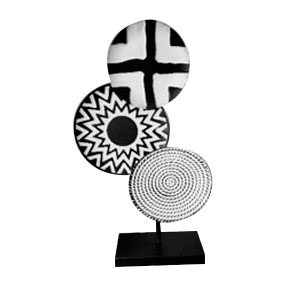 Escultura de metal
