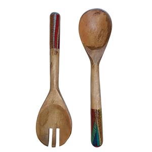 Juego de cucharones estampado