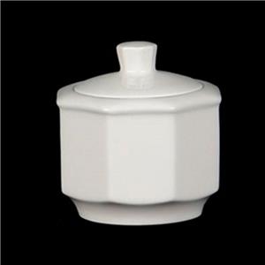 Azucarera octagonal de porcelana