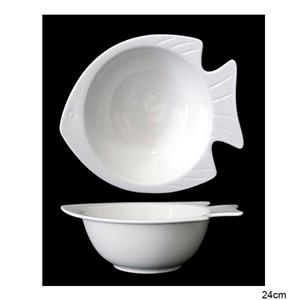 Bowl de porcelana blanca