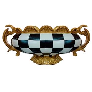 Frutero de porcelana a