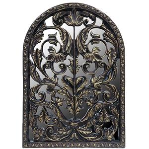 Espejo de madera diseño puerta con guias de 146.5×106.5×7.5cm