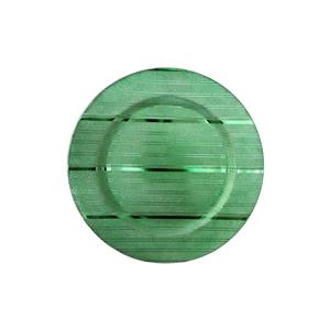 Plato de presentación verde