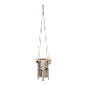 Columpio de macramé colgante para bebé de 150x32x35cm