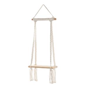 Estante de macramé colgante de 55cm