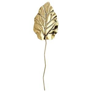 Hoja de acero inoxidable dorada de 108x30x10cm