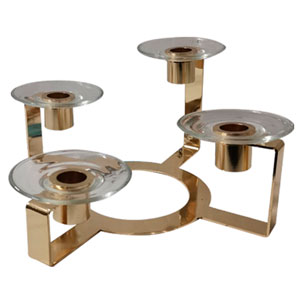 Candelabro de metal