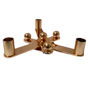 Candelabro de metal