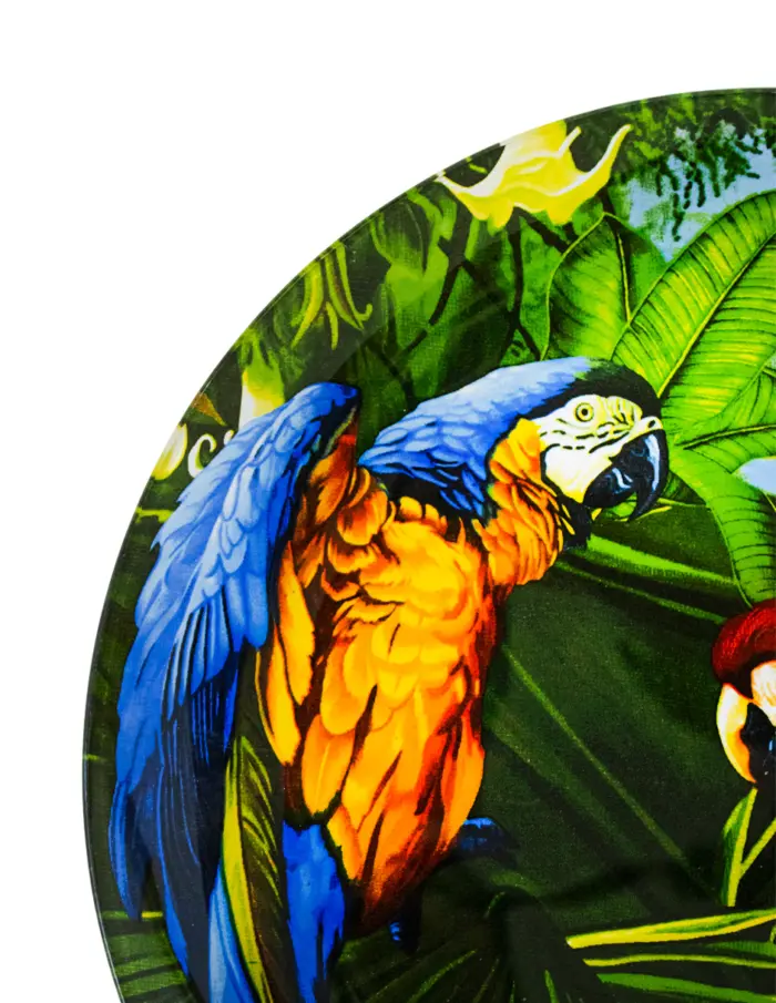 Plato de cristal hondo - Image 3